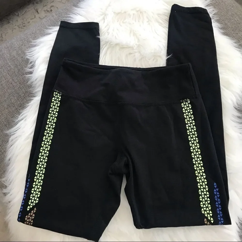 Kyodan leggings with colorful leg details, size S